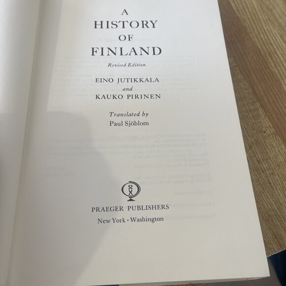 A History of Finland, Revised Edition - hardcover, Eino Jutikkala - Picture 8 of 9